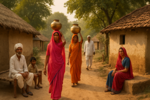 20250530 2355 Indian Village Scene simple compose 01jwh70t3nej58j83ndcdg9977