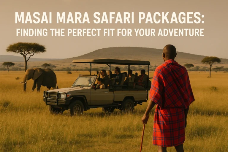 Masai Mara Safari Packages Finding the Perfect Fit for Your Adventure