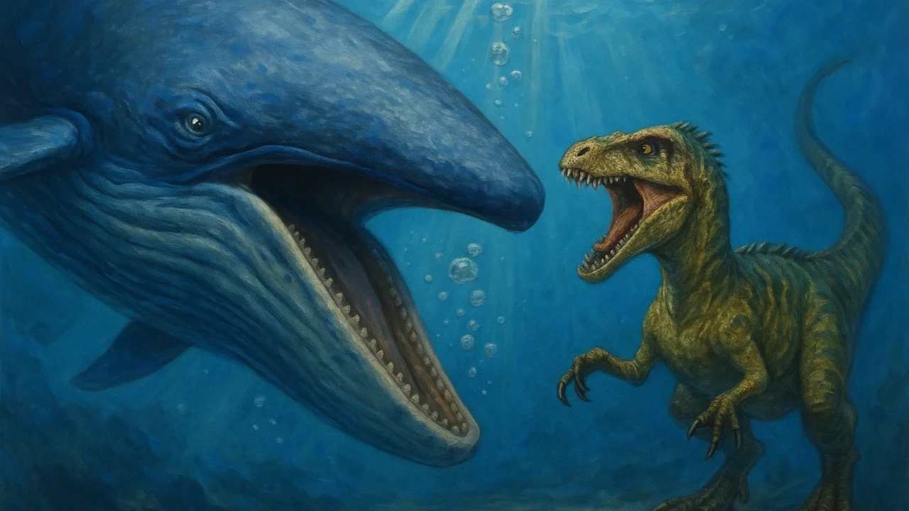 Why Blue Whales Are Bigger Than Dinosaurs
